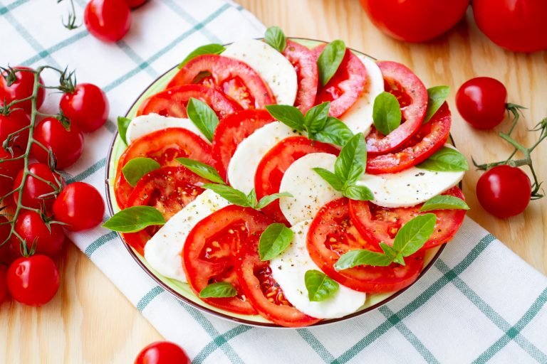 Tomato and mozzarella salad