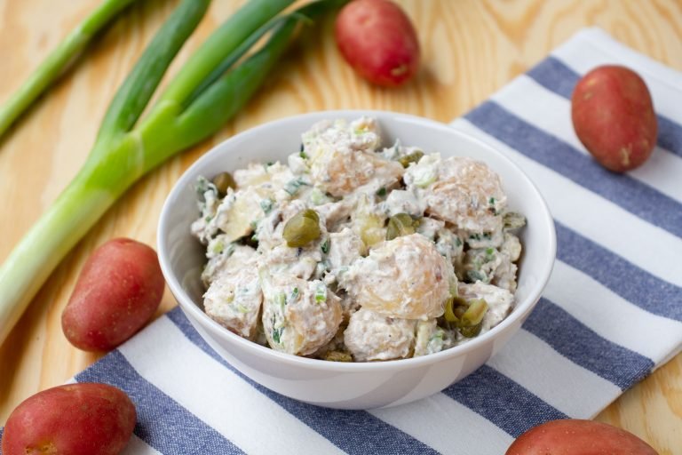 Salad with potatoes
