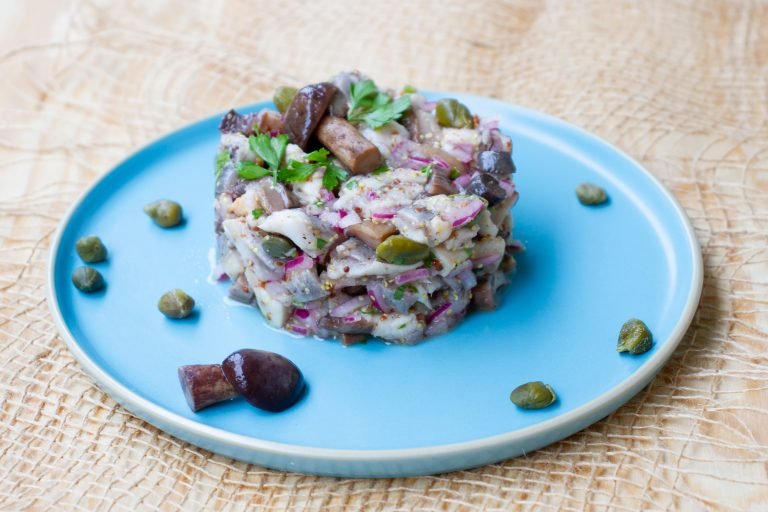 Tartare from herring