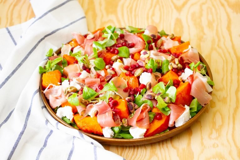 Roasted pumpkin salad