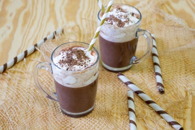 Delicious hot chocolate