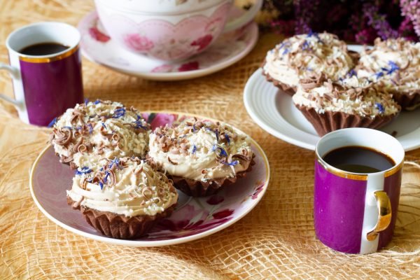 Cocoa tartlets