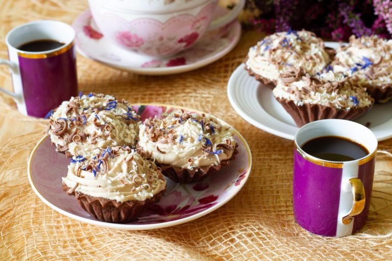 Cocoa tartlets