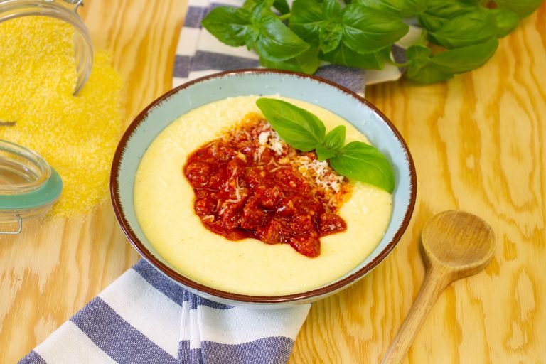 A creamy polenta