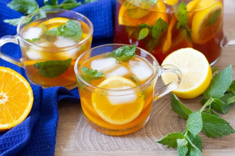 Homemade iced tea