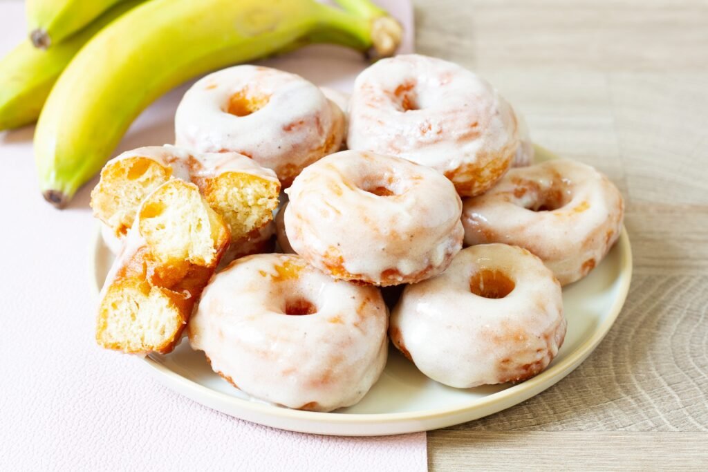 Banana donuts recipe