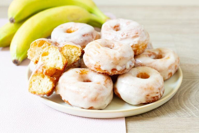 Banana donuts recipe