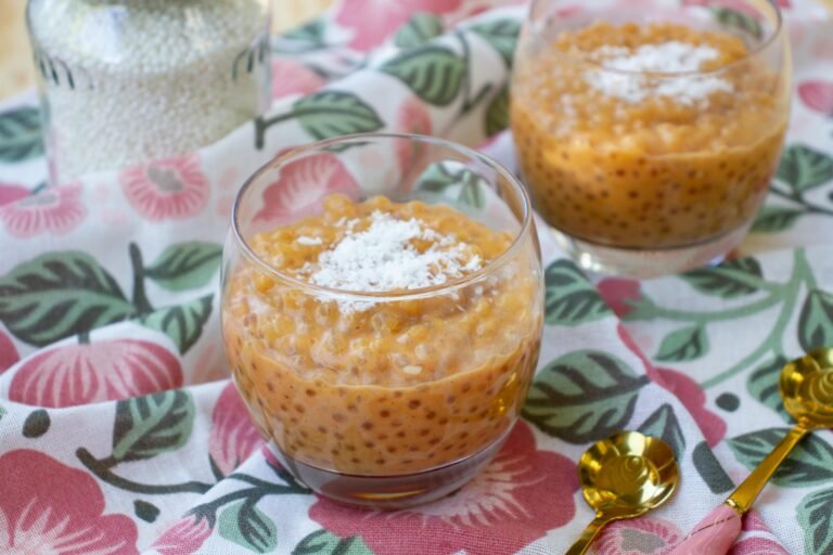 Pumpkin pudding with tapioca recipe
