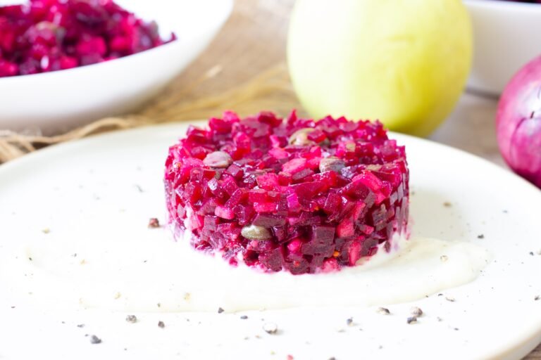 Beets tartare recipe