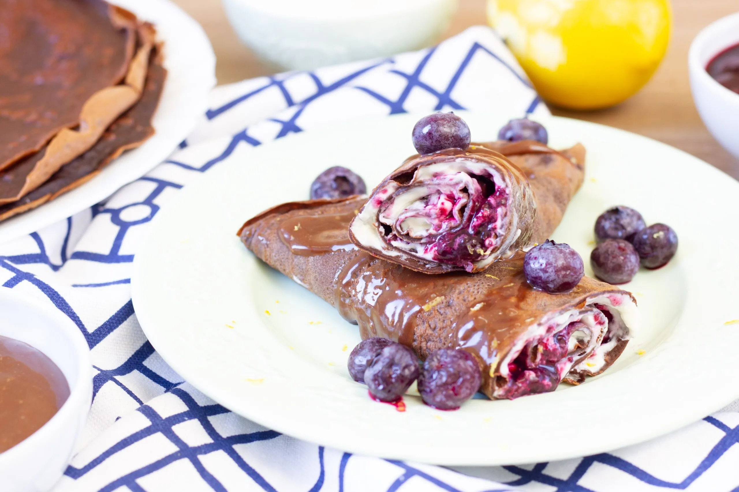 Chocolate crêpes recipe