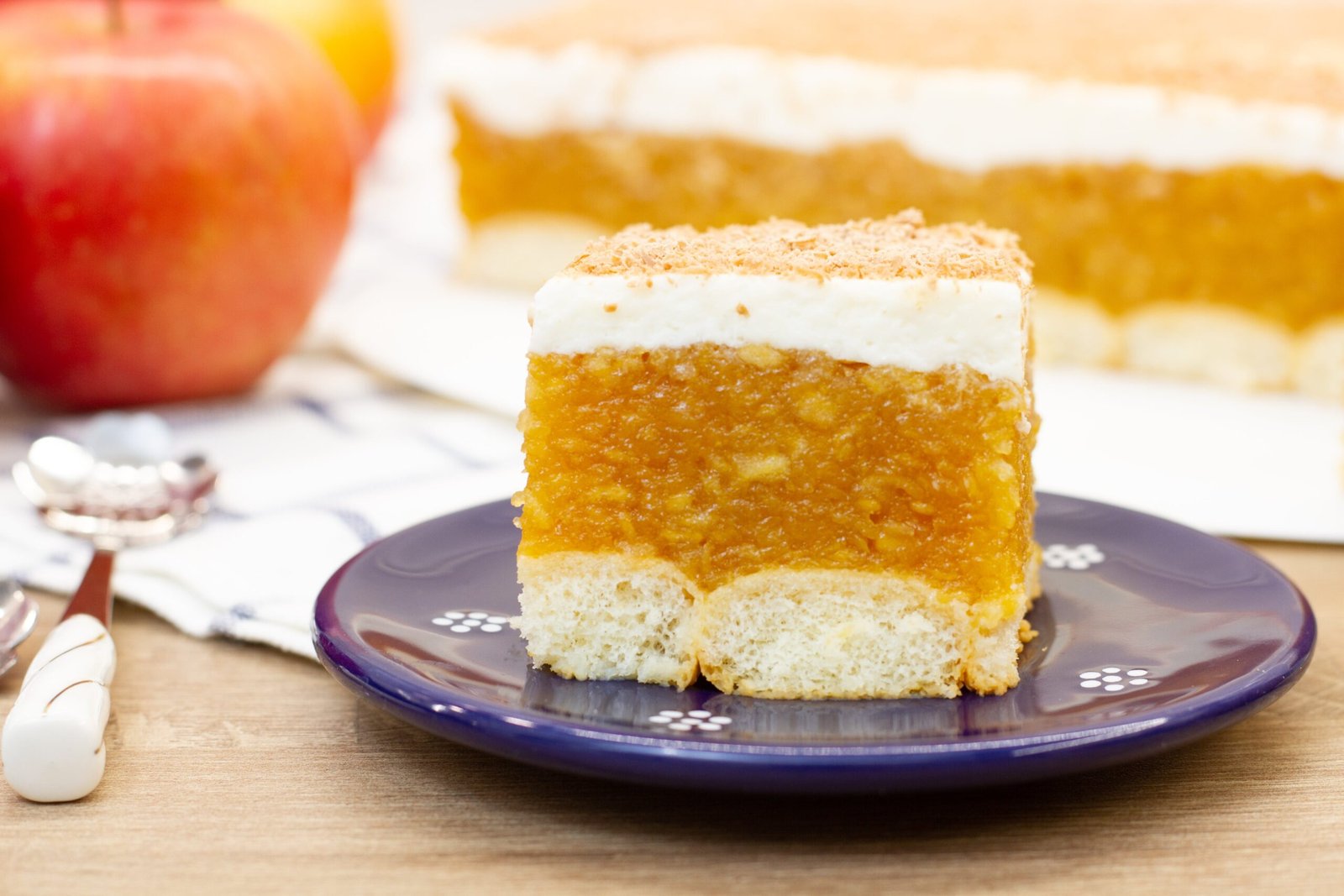 No-bake apple cake recipe