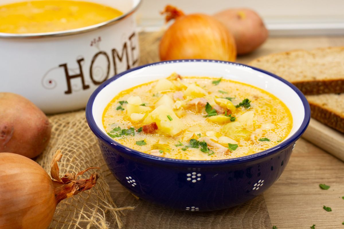 Brussels sprouts soup