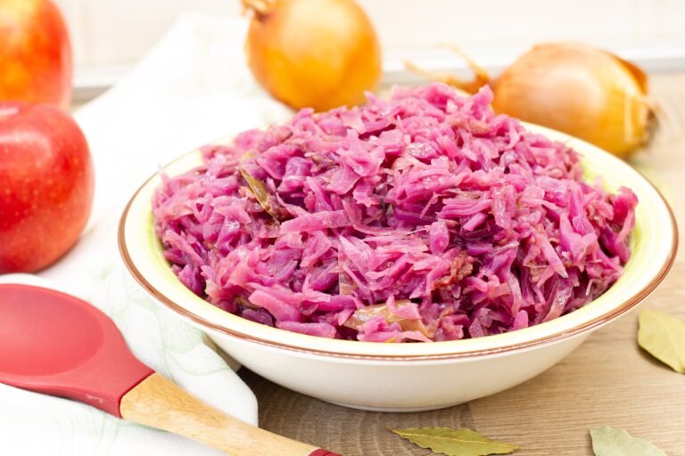 Stewed red cabbage recipe