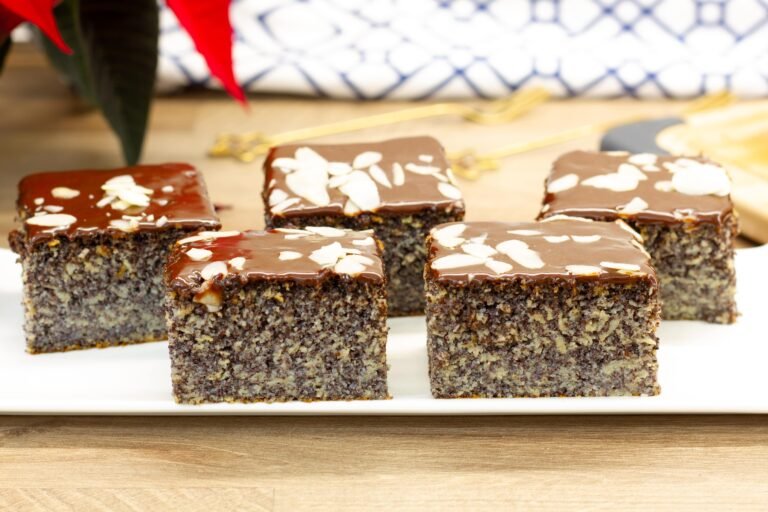 Japanese poppy seed cake recipe