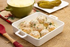 Salmon meatballs recipe