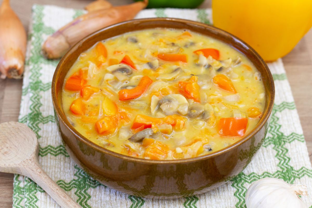 Vegetables in sauce