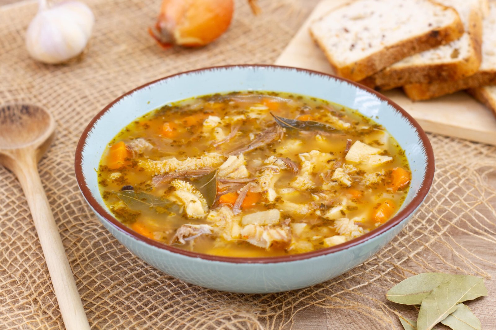 Polish tripe soup