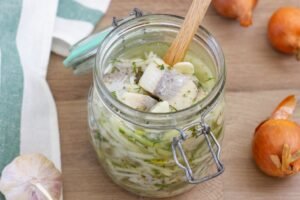 Recipe for Jewish-style herring