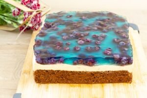 Recipe for coffee cake with blueberries