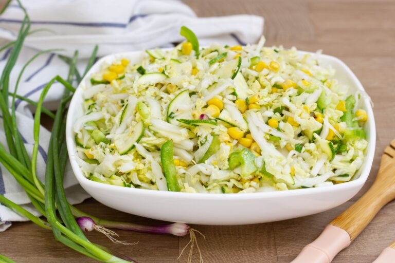 Recipe for napa cabbage slaw
