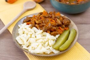 Recipe for chicken gizzard goulash