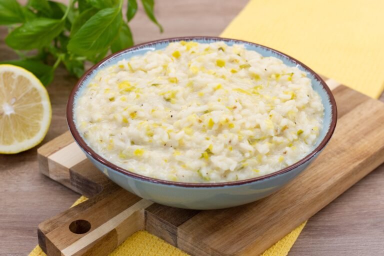 Recipe for leek risotto