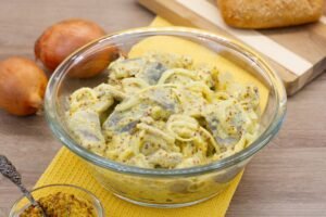 Recipe for herring in mustard sauce