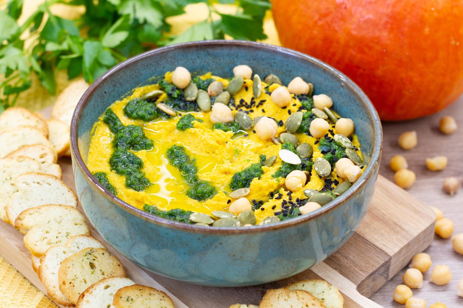 Recipe for pumpkin hummus