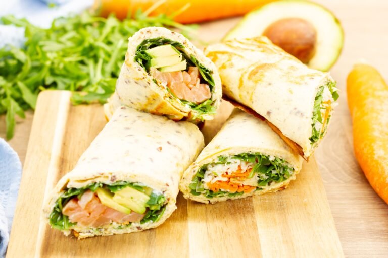 Recipe for cottage cheese tortilla wraps