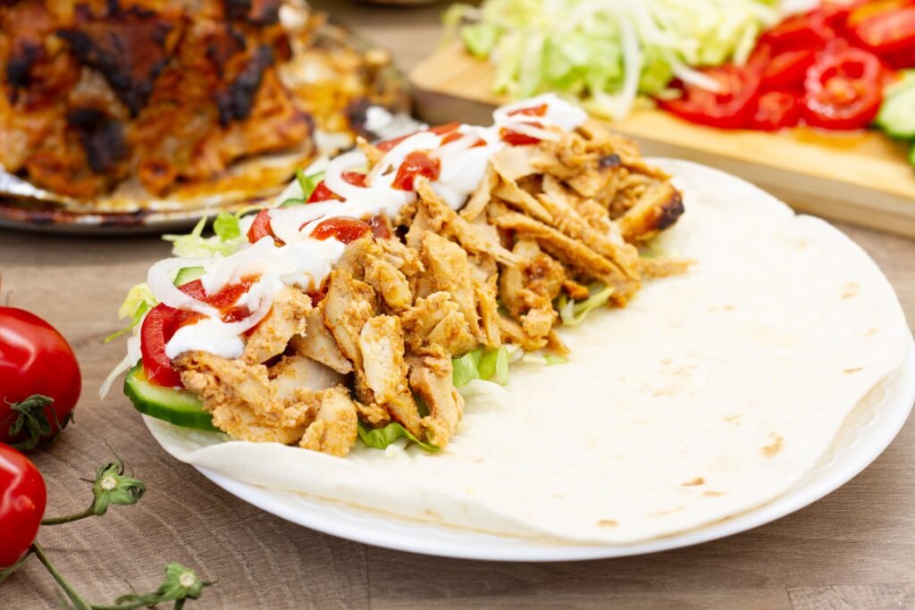 Recipe for homemade chicken döner kebab