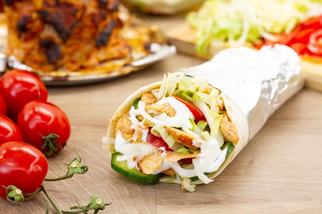 Recipe for homemade chicken döner kebab
