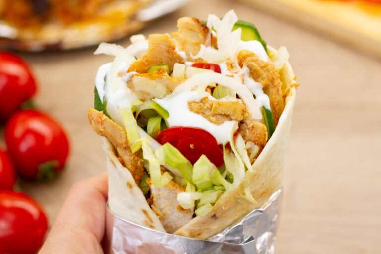 Recipe for homemade chicken döner kebab