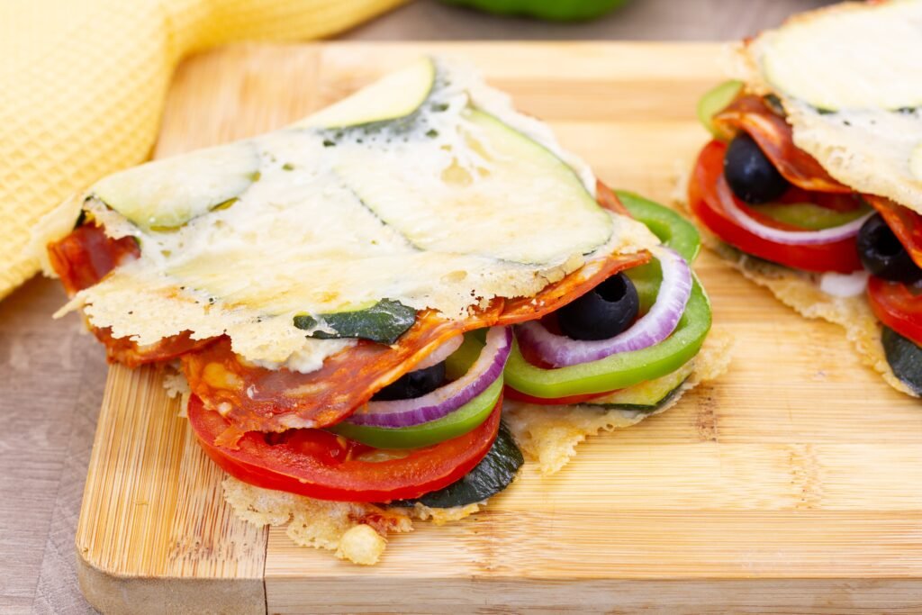 Recipe for zucchini and Parmesan sandwiches