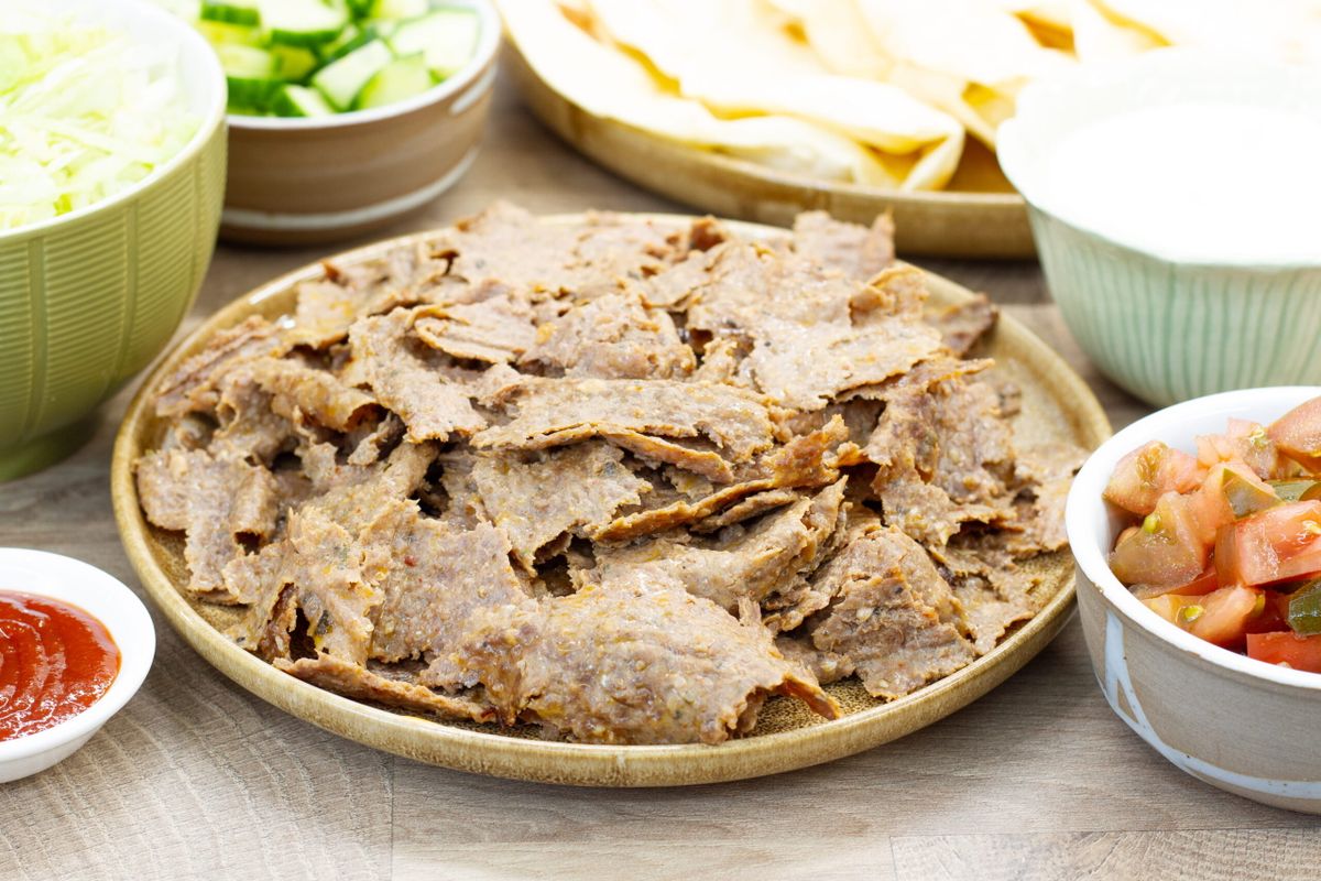 Quick kebab from the oven