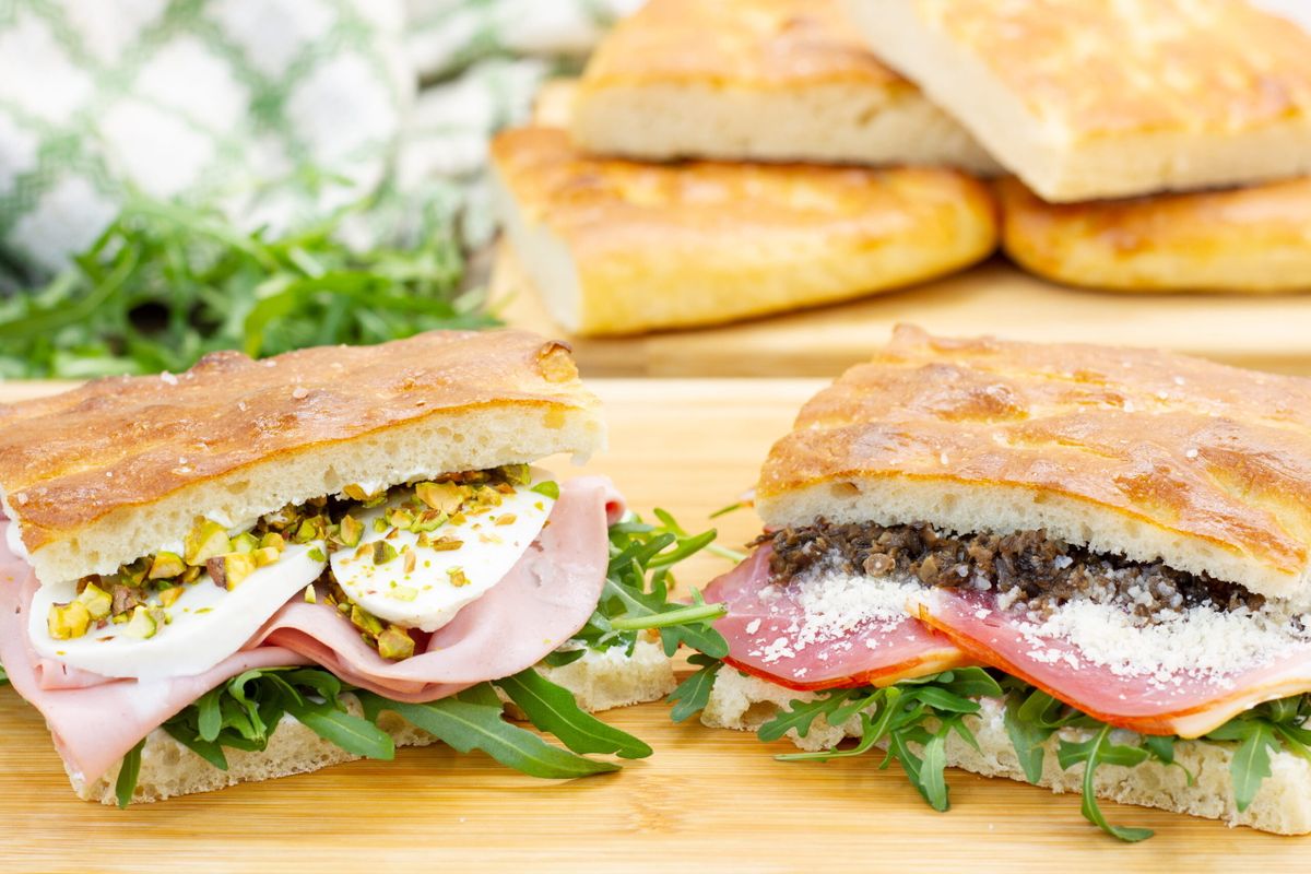 Schiacciata sandwich