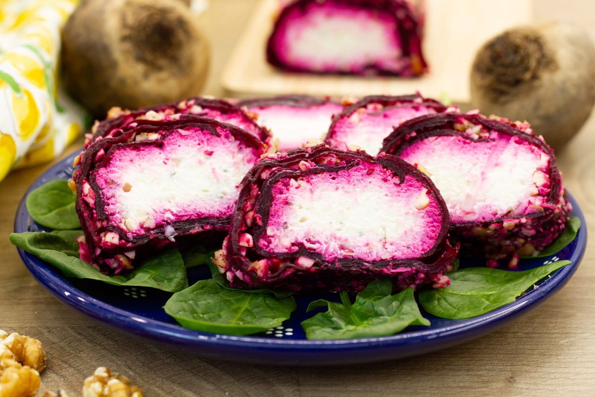 Beets roulade
