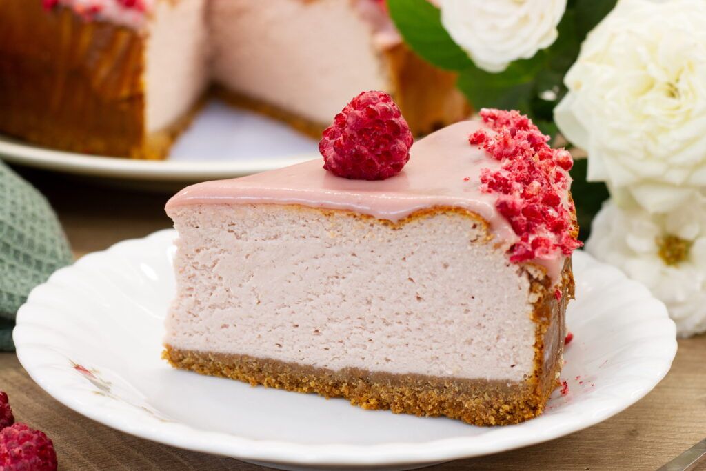 Full Raspberry Cheesecake Raspberry cheesecake ⋆ MeCooks Blog